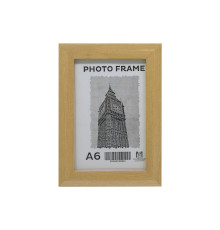 Фоторамка A6 10*15 c ножкой-подставкой светлое дерево, 20мм F2015-01 CM*6904