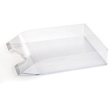 Лоток горизонтальные для бумаг пластик дымчатый FO30112 (36)