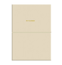 Agenda nedatata, A5, 208 pag., PU, coperta moale, capucino, A5-7106 (12)