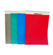 Тетрадь A4, 80л клетка, картон, на скобах Gingko (12/144)