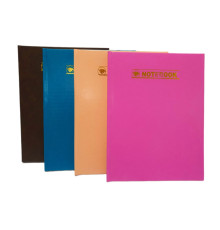 Блокнот B5+ (20x26), 96л. клетка, эко-кожа, ассорти Gingko