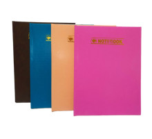 Caiet B5 (200x260 mm), 96 file, matematica, coperta eco-piele rigida, cusut, diverse modele, Gingko