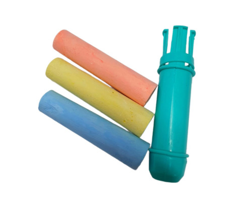 Creta colorata pentru asfalt, 3 buc + suport p/u creta Creta colorata pentru asfalt, 3 buc + suport p/u creta