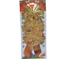 Набор из 3-х бантов золотоS10-14 (1000)