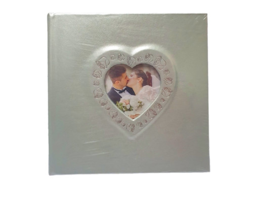 Фотоальбом Cвадебный 22*22cм, 200фото 10*15см 3диз.S4-7 (24)