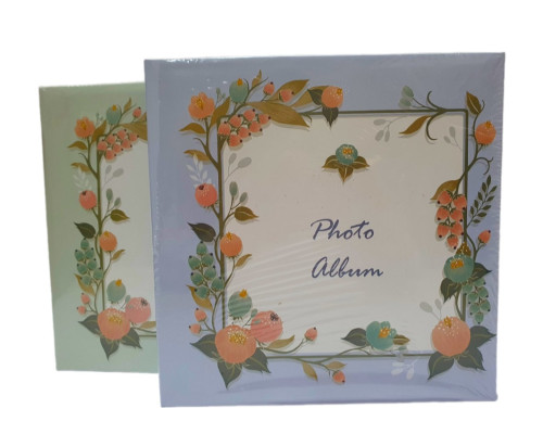 Album Foto "Floral" 22*22cm, 200 poze 10*15сm, 2 designe S4-15