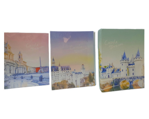 Фотоальбом "Castle Dream" 18*22cм, 200фото 10*15см 3 диз S4-16 (48)