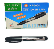 Mаркер перманентный, черный, HJ-2004 (10/100/1200)