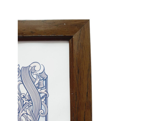 Фоторамка A4 (21x29.7cm) коричневая, 15мм CM*9042 (60)