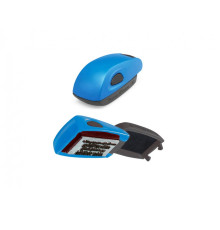 Stampila mouse, COLOP R20, albastra, asorti, 14x38 mm.