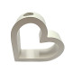 Figurina din gips suport "Inima 2D" 10.5*13*3.5cm. CM*1411