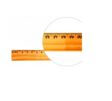 Линейка деревянная 30см, CM30/8030 2007 (72)