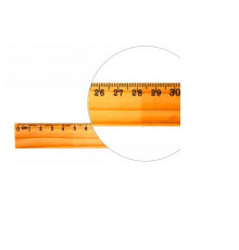 Линейка деревянная 30см, CM30/8030 2007 (72)