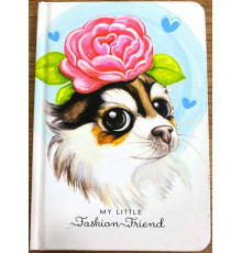 Блокнот А6, 64л. чистый лист, твердая обложка N9419 (120)