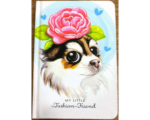 Блокнот А6, 64л. чистый лист, твердая обложка N9419 (120)