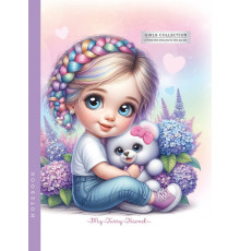 Carnet A5 (143х200mm) 64 file, matematică, coperta integrala, 24363 (10)