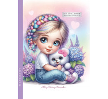 Carnet A5 (143х200mm) 64 file, matematică, coperta integrala, 24363 (10)