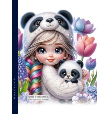 Carnet A5 (143х200mm) 64 file, matematică, coperta integrala, 24367 (10)