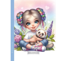 Carnet A5 (143х200mm) 64 file, matematică, coperta integrala, 24368 (10)