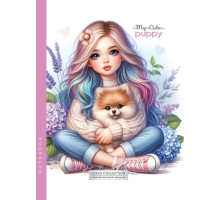 Carnet A5 (143х200mm) 64 file, matematică, coperta integrala, 24369 (10)