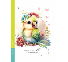 Блокнот А6 64л. клетка, интегральная обложка, 23123 (10)