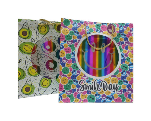 Пакет подарочный 35x37x12 см, FR*1500 (10)