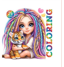 Carte de colorat mini, 120*120mm, 24foi 24241 (10)
