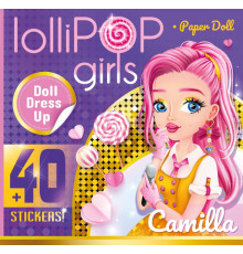 Carte de colorat 200*200, 8 foi, +40 stickere "Camilla" 23309 (20)