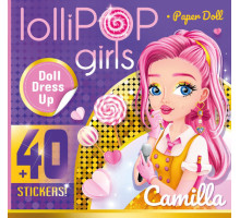 Раскраска 200*200, 8 л, +40 наклеeк "Camilla" 23309 (20)