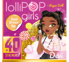 Раскраска 200*200, 8 л, +40 наклеeк "Devi" 23310 (20)