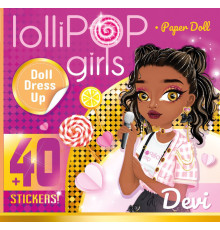 Carte de colorat 200*200, 8 foi, +40 stickere "Devi" 23310 (20)