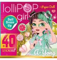 Carte de colorat 200*200, 8 foi, +40 stickere "A-Yong" 23311 (20)