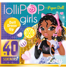 Carte de colorat 200*200, 8 foi, +40 stickere "Zoey" 23312 (20)