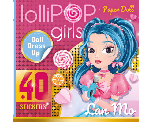 Раскраска 200*200, 8 л, +40 наклеeк "Lan Mo" 23313 (20)