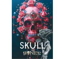 Раскраска A4, 8 л, "Skull si bones 1" 24171 (20)