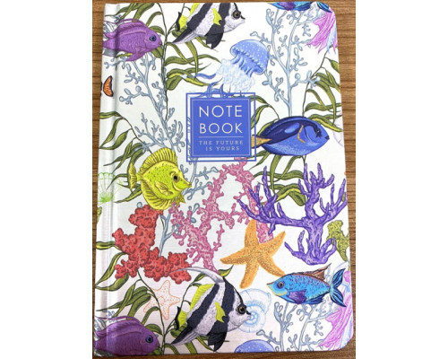 Блокнот А6 64л. клетка, твердая обложка N9429 (120)