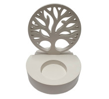 Figurina din gips suport p/u luminare "Arborele vietii" 2 piese, h11 CM*