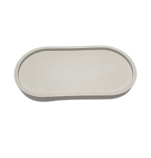 Figurina din gips suport, ovala 9*17.5*1.5cm. CM*1449