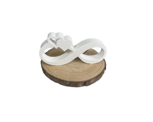 Figurina din gips "Infinity" 6*14.5*2cm. CM* Figurina din gips "Infinity" 6*14.5*2cm. CM*