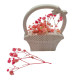 Figurina ipsos, mini-aranjamente florale "Cosulet" h9.5 CM*