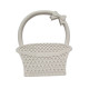 Figurina ipsos, mini-aranjamente florale "Cosulet" h9.5 CM*
