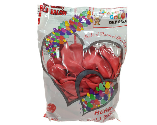 Надувные шары сердце красные 100 buc