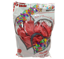 Baloane inima rosu 100 buc