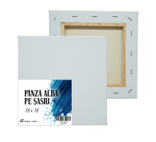 Panza alba pe sasiu 18x18 сm CM*9356