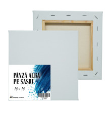 Panza alba pe sasiu 18x18 сm CM*9356