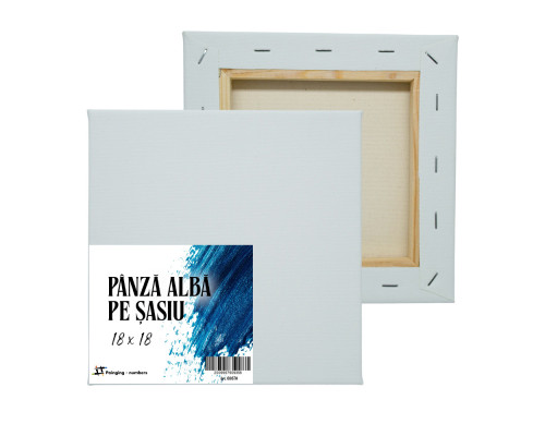 Panza alba pe sasiu 18x18 сm CM*9356
