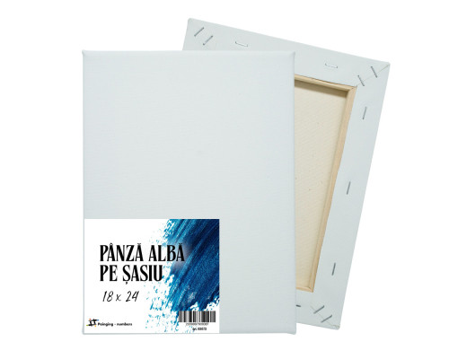 Холст белый на подрамнике 18x24 см CM*9387