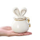 Гипсовая фигурка баночка с крышкой "Зайчик" 2 детали, h11 CM*0343