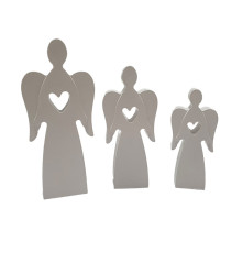 Figurine din gips "Trei ingeri" h13,11,9 CM*