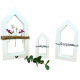 Figurine din gips "Trei casute" h15,12,10 CM*